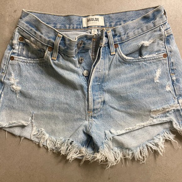 Agolde Parker Vintage Cut Off Short - Picture 4 of 5